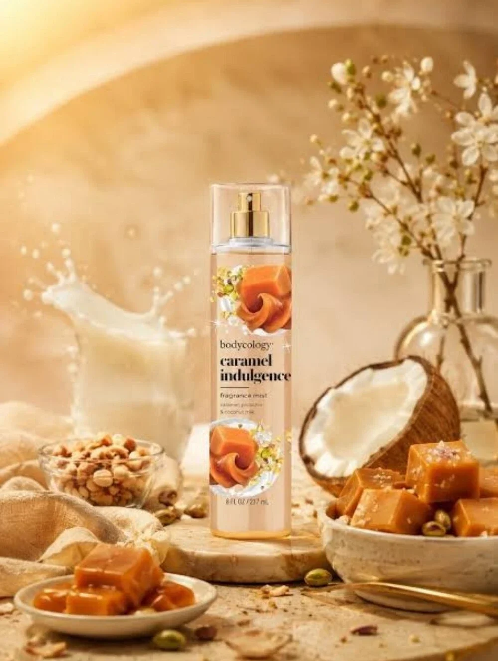 Caramel Indulgence Fragrance Mist - Warm Caramel Scent